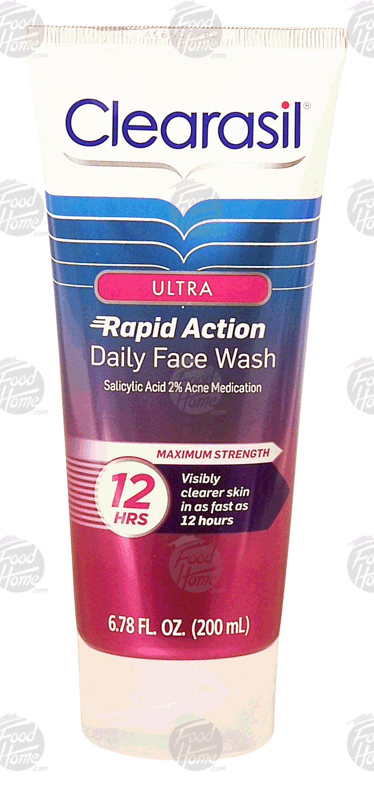 Clearasil Rapid Action ultra, daily face wash, 2% salicylic acid acne medication Full-Size Picture